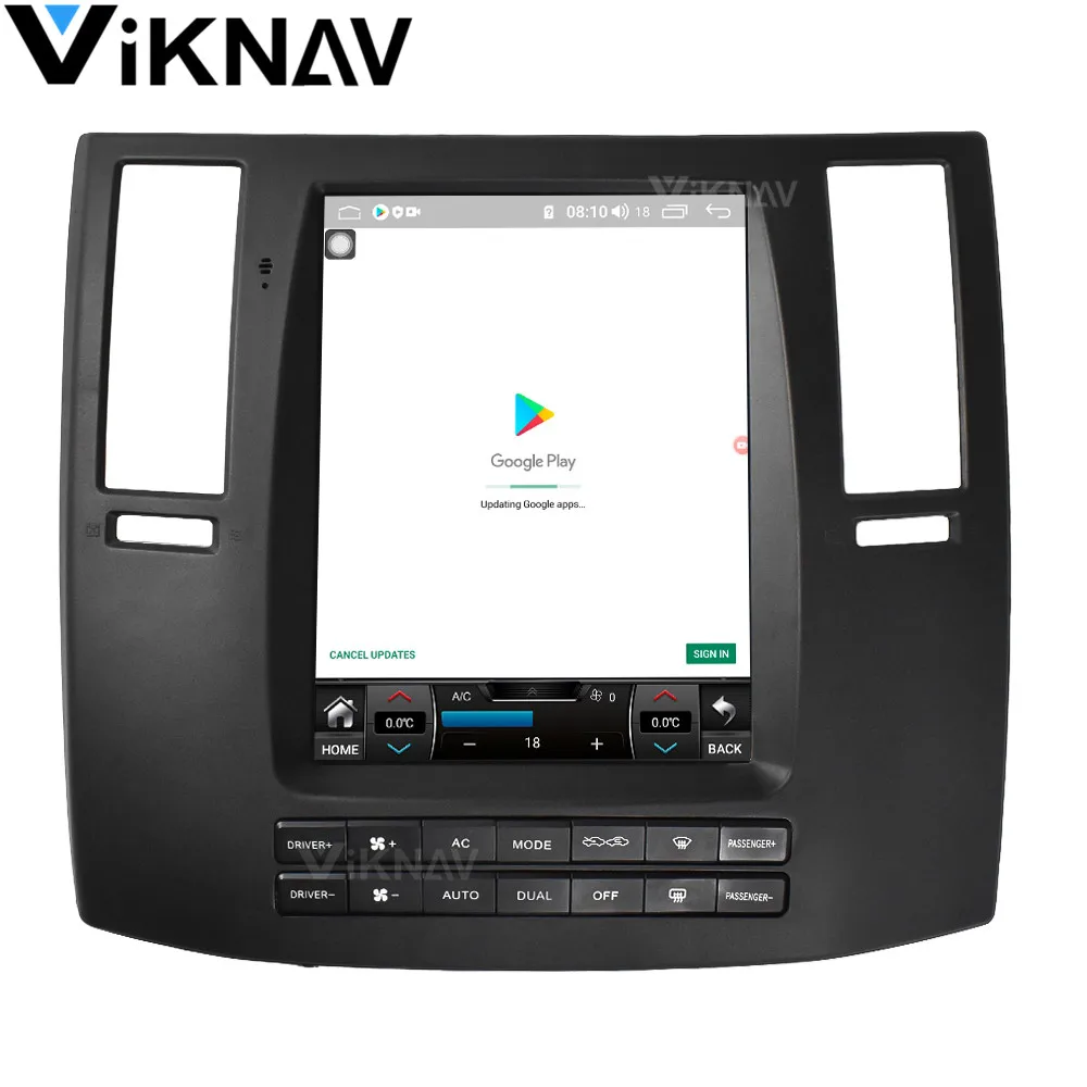 10.4 inch Car Stereo Autoradio GPS Navigation For Infiniti FX35 2008-2011 Multimedia Video Radio Player HD Screen