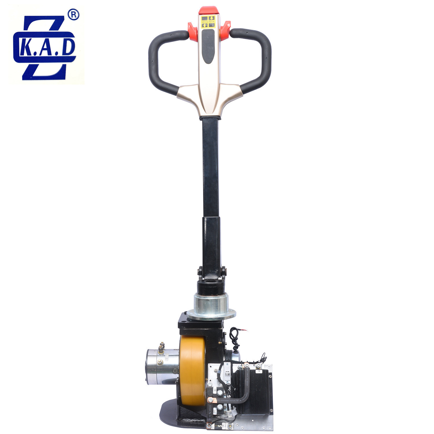 Permanent Magnet 0.75KW DC Motor Horizontal Drive Wheel Assembly