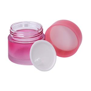 China Hot Stamping Skin Care 250ml Plastic Container Jars wholesale
