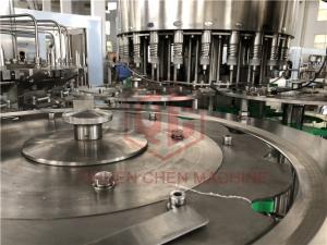China Linear Water Bottle Filling Machine With Bottle Conveyor Systems wholesale