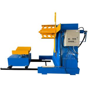 China 5 ton 500mm width hydraulic decoiler with car wholesale
