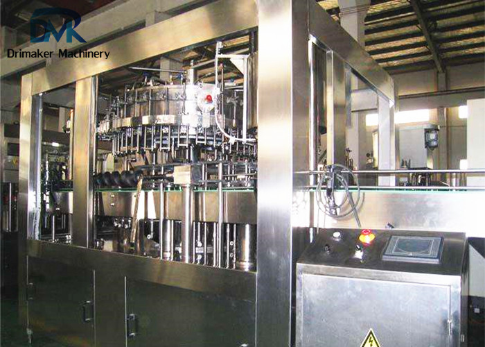 Beverage Liquid Glass Bottle Filling Machine / Wine Production Line