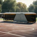 Modular Space Capsule House with Solar Panels & Thermal Insulation