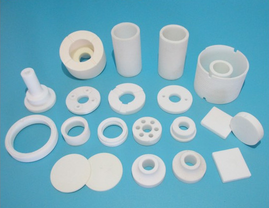 Custom Industrial Ceramic Parts Thermal Insulating Washer / Ceramic Insulating