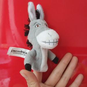 China Donkey Shrek's Friend Finger Puppet Plush Toys wholesale