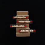 CE ISO High Durability Dental Acrylic Resin Teeth Dentadura Posteriors Upper
