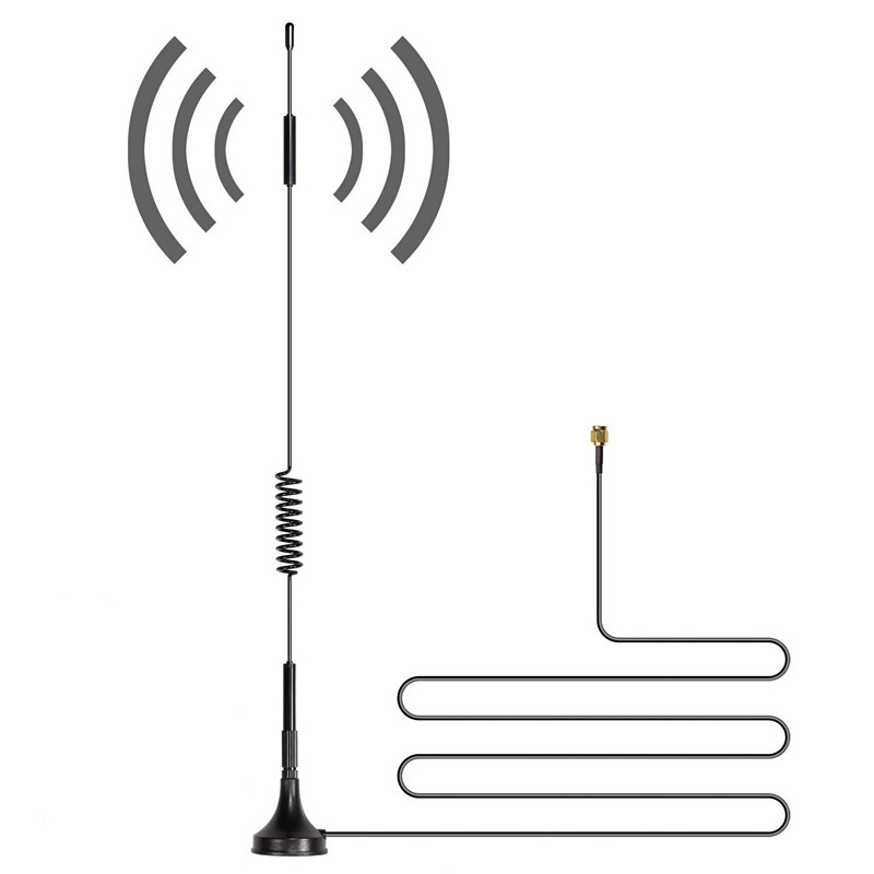 Vertical Polarization Type 9dbi Spring 4G LTE Antenna for Mobile Phone Signal Receiver