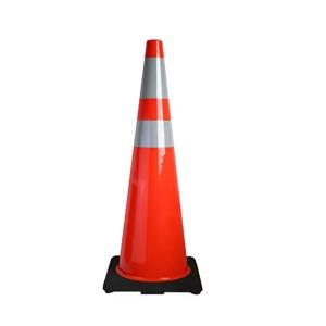 China Highway Signal Flexible Road Traffic Cone Reflective Safety Traffic Cone wholesale