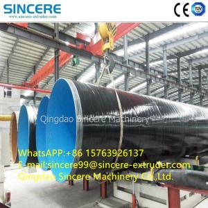 China Industrial 3pe Spiral Steel Pipe Coating Line Fusion Bonded Epoxy custom wholesale