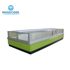 China Electric Supermarket Refrigeration Equipment , Island Display Freezer wholesale