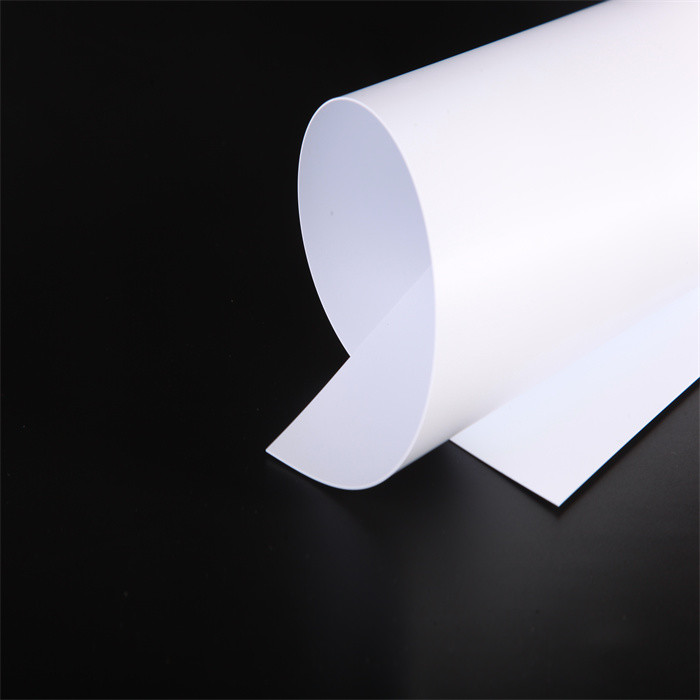 Printable White Plastic Card Sheet , Pvc Card Lamination Sheet Custom Size
