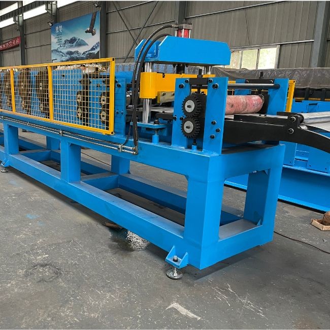 Precision Gutter Downspout Roll Forming Machine 0.4-0.8mm 380V/50Hz/3Phase
