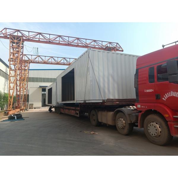 Movable Ligth Prefab Steel Garage Custom Baking Varnish Coating Easy Installed