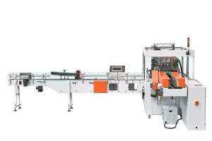 China Auto 3 Dimensional CPP Film Tissue Paper Packaging Machine 70 Bags/Minute wholesale