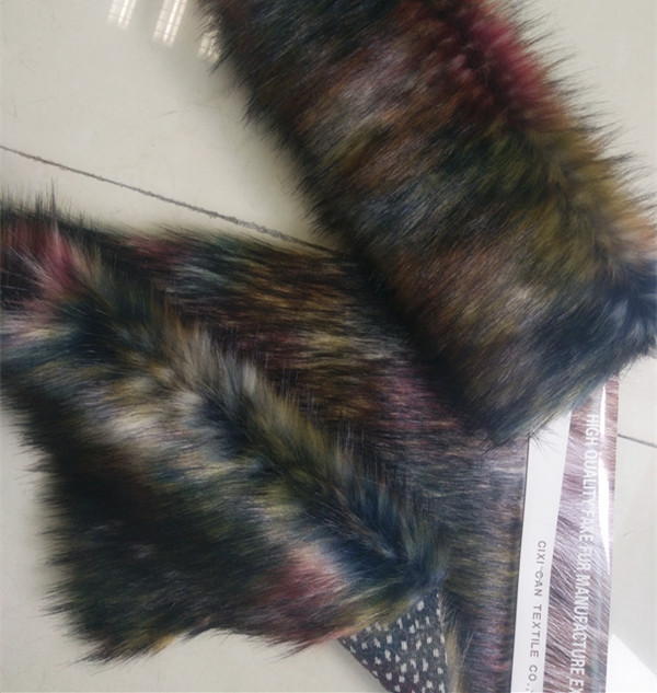 160cm 30-55mm JACQUARD Faux Fur Fabric for Garments 500meters Plush Printed 100% Acrylic