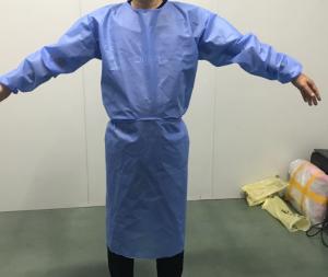 China Plastic Disposable PP SMS Isolation Aprons wholesale