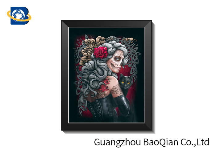 PS Board 3D And 5D Deep Effect Picture For The Charaters With Frame
