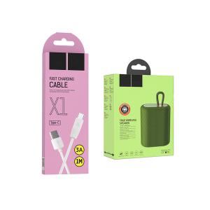 China 4 Colors Printed Electronics Cardboard Box SBS Material For Charging Cable wholesale