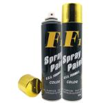 Bright Gold Metallic Electro Plated Aerosol Spray Paint