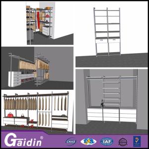 China Aluminum fabric portable storage bedroom wooden new walk in wardrobes for 2015 wholesale