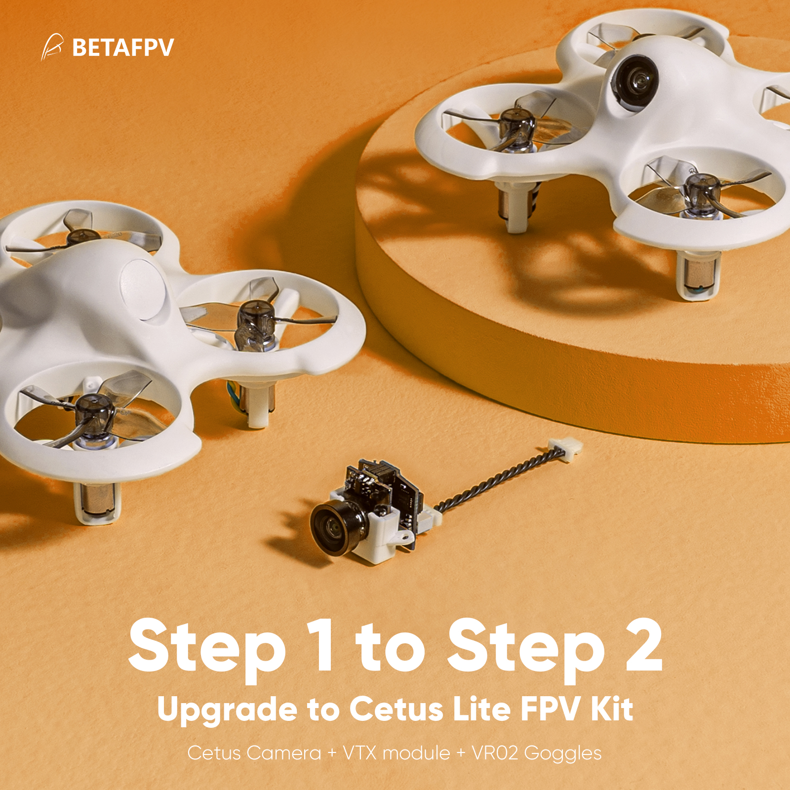 LiteRadio 3 ELRS Transmitter and VR03 Goggles for Exciting FPV Racing Experience in Betafpv Cetus X RTF FPV Kit