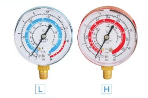 Auto AC Tool 134AH environmental protection paper carton Gauge set gear sheath with quick connector