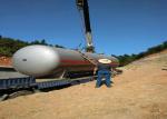 Industrial Steel 25T LPG Gas Tank 60m3 , Bullet Storage Tank ASME Standard