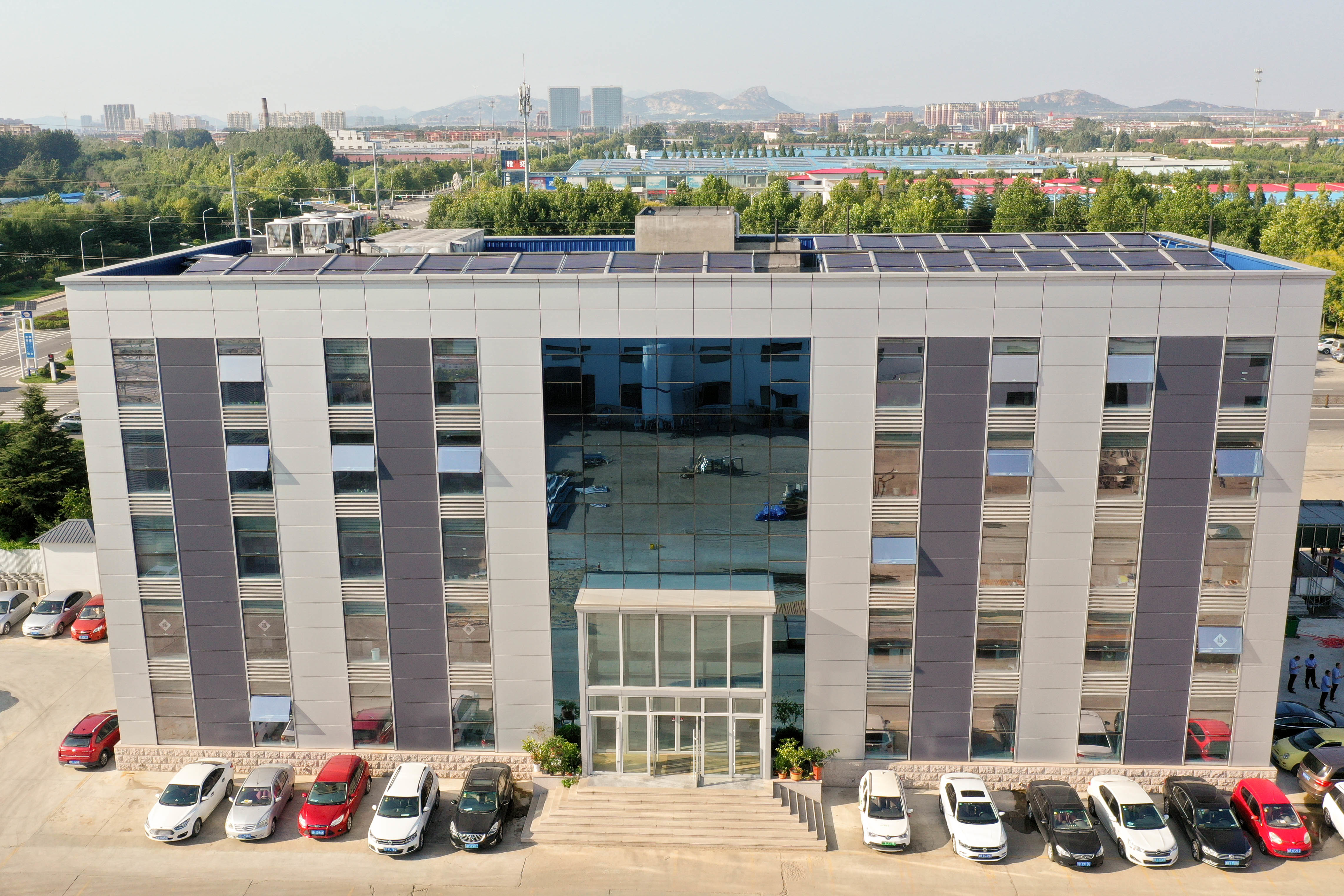 Main Frame Prefabricated Building For Commercial And Industrial