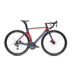 China Disc Brake Carbon Fiber Road Bike UT R8000 22 Speed Thru Axle 142mm wholesale