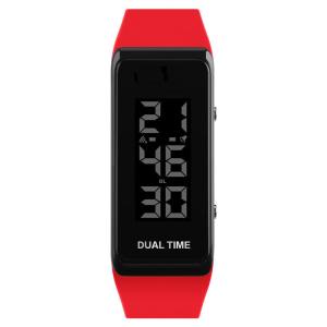 China silicone led watch 1277 youthful energy led watch wholesale china market waterproof smart watch chrono removable strap wholesale