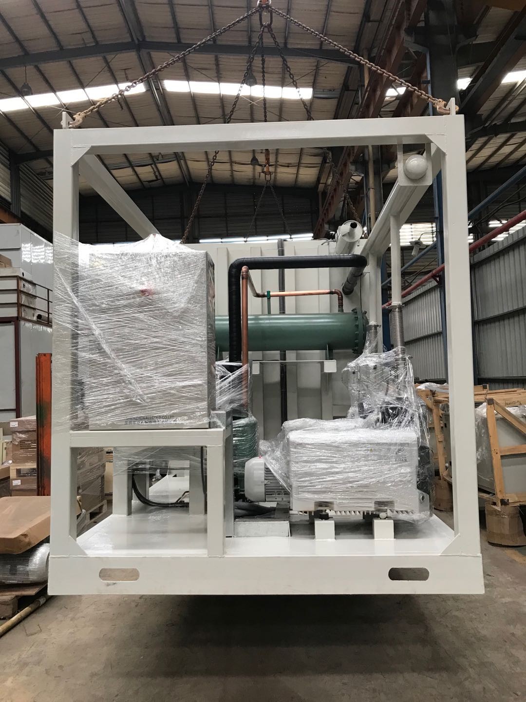 2 Pallets R404A 39KW Vacuum Cooling Machine Compressor