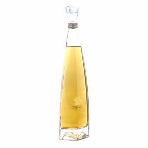 China Crystal Tequila Glass Bottle Gold Foiled 500ml 700ml 1750ml wholesale