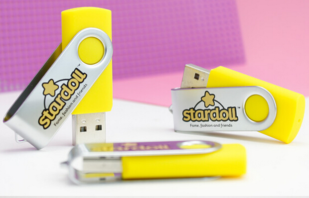 Best Metal Swivel USB Flash Drives, 100% Original and New Memory Chip