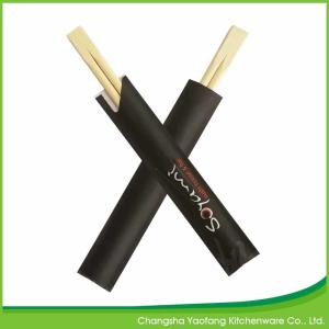 China 23cm Sushi Bamboo Eco Friendly Chopsticks Disposable Natural Twins wholesale