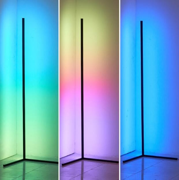 140cm Warm White Linear Led Floor Lamp European Style For Home Decor