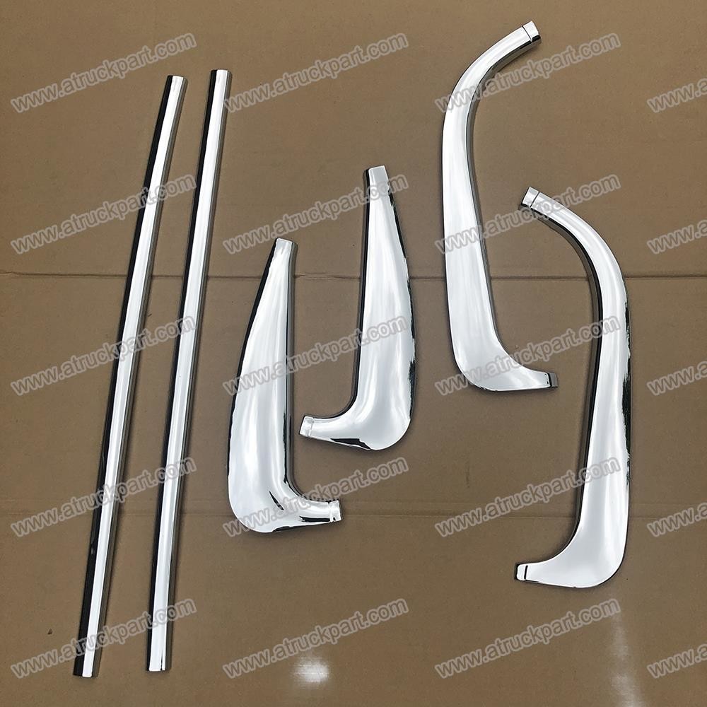 Chrome Door Garnish For Fuso Canter 2010 Truck Spare Body Parts