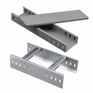 China Corrosion Resistant Wall Mounted Ladder Cable Tray For Industrial Heavy Loads 225mm Cable Tray wholesale