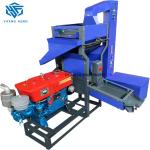 22HP Diesel Engine Commercial Rice Mill Machine 650kg Per Hour