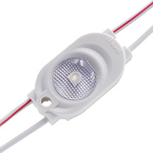 Waterproof LED Module Lights 2835 12V 3 LEDs Single Color LED SMD LED Injection Module