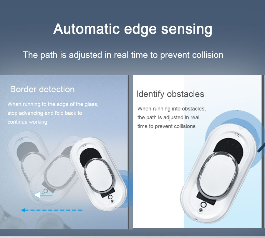 Huidi HCR-01 Window Cleaner Robot Automatic Glass Cleaning Robot for Smooth Surfaces