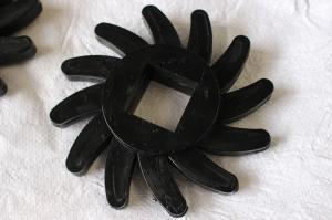 China Black 90a Polyurethane Coating Bushings Replacement , Aging Resistant wholesale