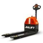 1800 Kg 1200 Kg 1500kg Electric High Lift Pallet Jack Truck Lifting Height 180mm