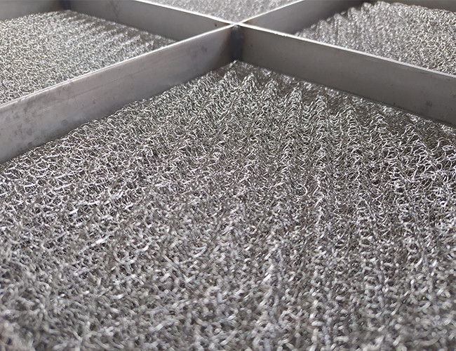 0.23mm Wire Mesh Mist Eliminator Pads For Knockout Drum