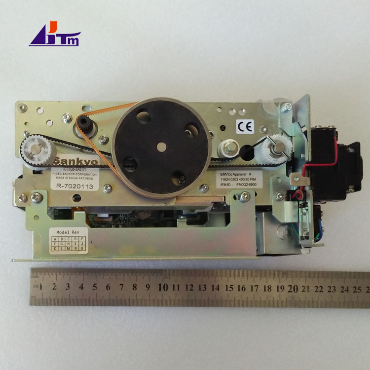 ATM Machine Parts GRG Sankyo Motorized 3Q8 3A0171 Card Reader ICT3Q8-3A0171