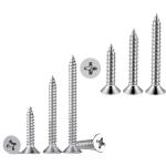 Chipboard Screw Yellow / White Zinc Countersunk Head DIN7505 Harden MDF