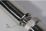 Stainless Steel Water Fountain Nozzles Adjustable Aerated With Negative Pressure