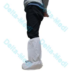 China SMS Microporous Waterproof Disposable Surgical Shoe Covers wholesale