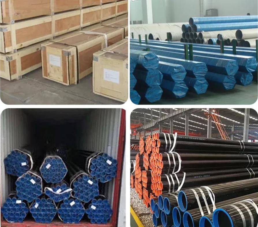 A53 API 5L ERW Spiral Welded Carbon Steel Pipe Round