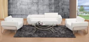 China Modern PU leather China reception office sofa wholesale