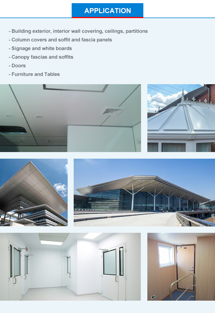 1mm Thick 4x8 Aluminium Honeycomb Sandwich Panel 10000mm Sheet Exterior Cladding
